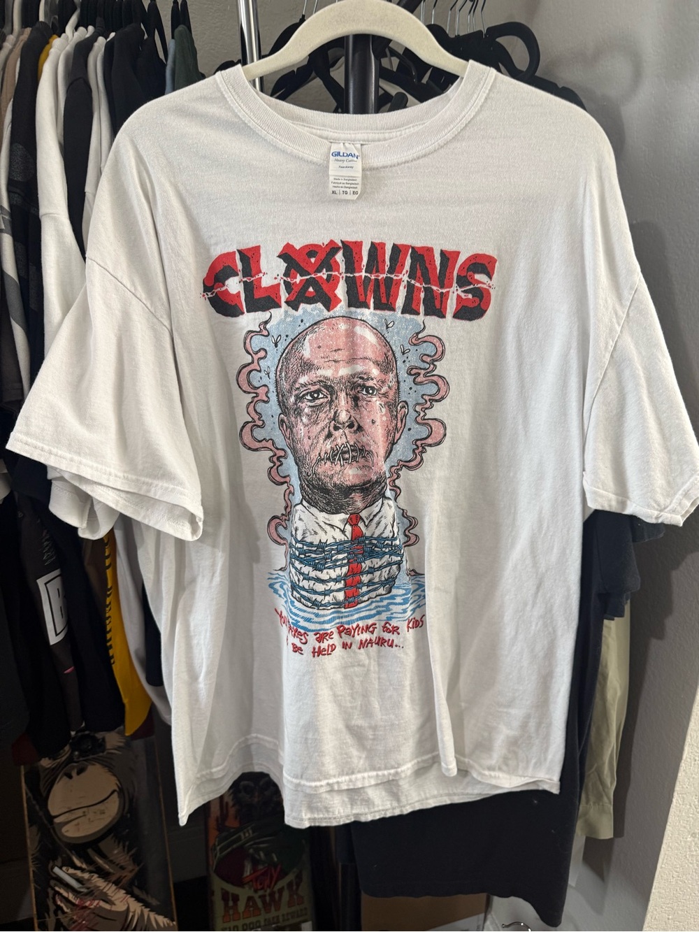 2018 CLOWNS Band “Freezing in the Sun” Famous political shirt Men’s XL